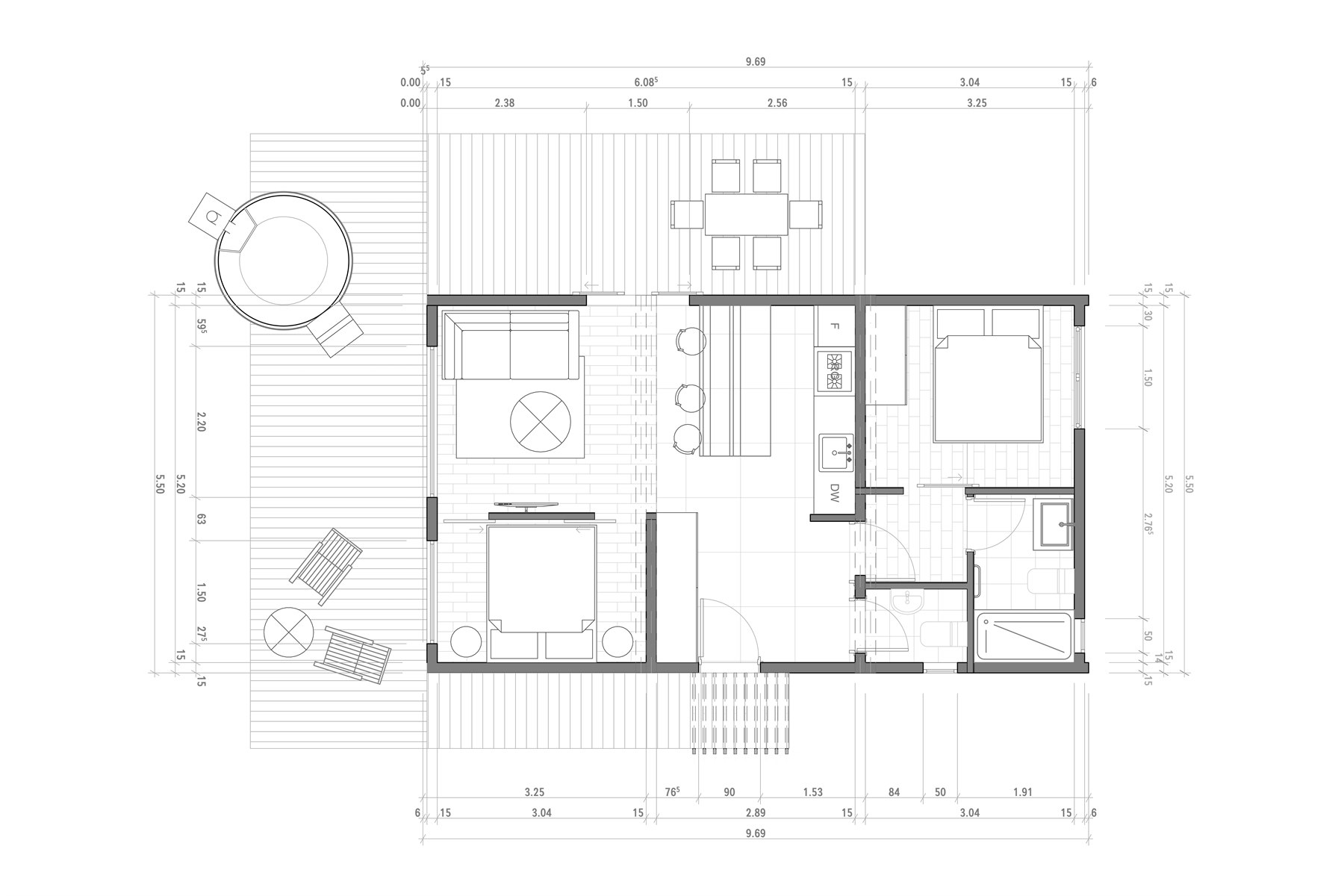 MOD 3 &mdash; plan de compartimentare